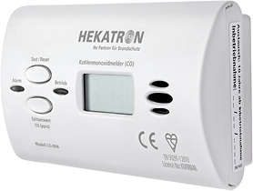



Hekatron: CO-Warnmelder. 
