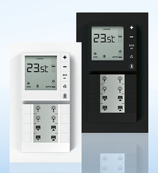 
Sauter: ecoUnit355 mit Tastenmodul ecoUnit358. 



