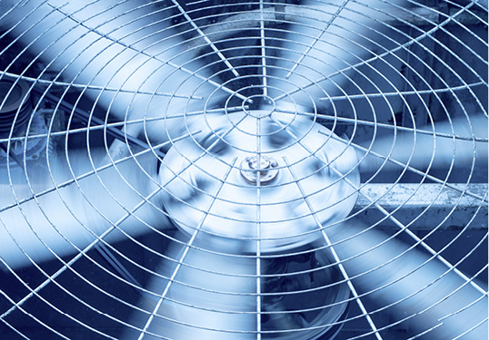 



1
 Für die Belüftung, Klimatisierung und Kälteerzeugung werden große Mengen Luft bewegt. Ein neuartiges Konzept sieht vor, aus dieser Luft CO
2
 abzuscheiden, um es für die Produktion von Kraftstoffen zu verwenden. 
