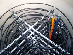 Geöffneter isocal-Eisspeicher für die Wärmepumpenanlage eines Einfamilienhauses. (Quelle: Viessmann)